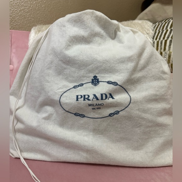 Authentic PRADA Black and Gray Camouflage Handbag and Crossbody - Picture 16 of 16